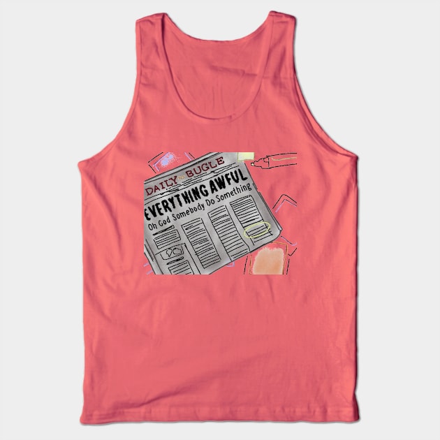 aw, newspaper (variant) Tank Top by sam_c